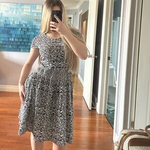 Ralph Lauren tribal midi dress